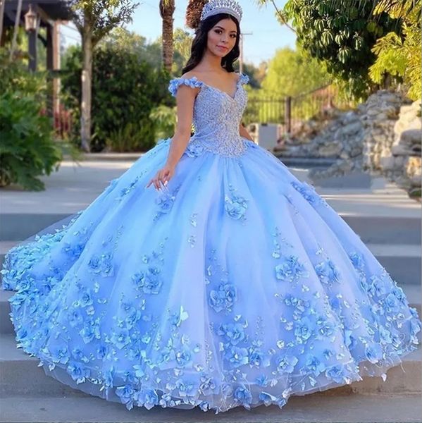 mexican 3d lace appliques quinceanera dresses elegant off shoulder corset back sweet 16 dress robe de prom evening gowns, Blue;red
mexican 3d lace appliques quinceanera dresses elegant off shoulder corset back sweet 16 dress robe de prom evening gowns, Blue;red