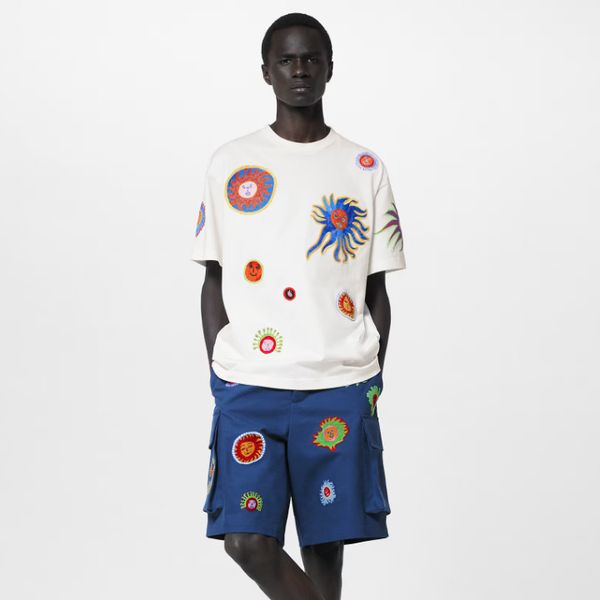 summer spring france paris yk union face fish sun embroidery men's t-shirts designers luxury fashion women high street short sleeve cot, White;black
summer spring france paris yk union face fish sun embroidery men's t-shirts designers luxury fashion women high street short sleeve cot, White;black