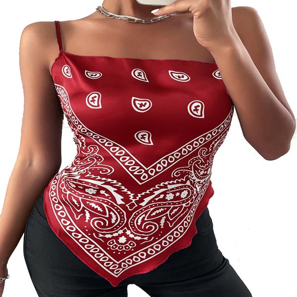 womens tanks camis women summer sleeveless print vest bowknot backless blouse streetwear satin handkerchief plus size camisole 230509, White
womens tanks camis women summer sleeveless print vest bowknot backless blouse streetwear satin handkerchief plus size camisole 230509, White