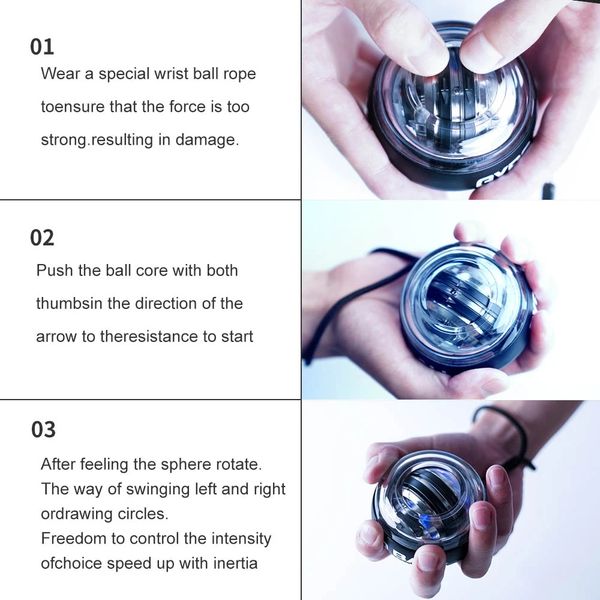 led gyroscopic powerball autostart range gyro power wrist ball arm hand muscle force trainer fitness equipment
led gyroscopic powerball autostart range gyro power wrist ball arm hand muscle force trainer fitness equipment