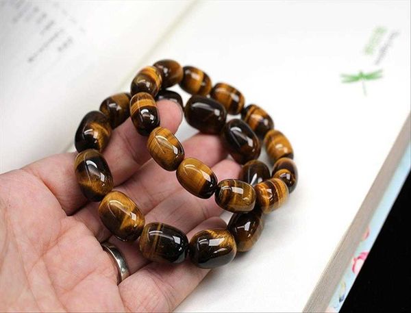 tigereye barrel shaped bead bracelet kuaishou preferred couple, Golden;silver
tigereye barrel shaped bead bracelet kuaishou preferred couple, Golden;silver
