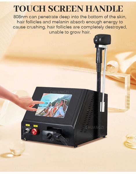 portable diode alexandirte laser machine 755 808 1064 808nm diode laser hair removal ice cooling home use, Black
portable diode alexandirte laser machine 755 808 1064 808nm diode laser hair removal ice cooling home use, Black