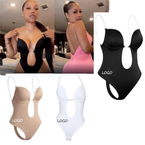 women's bra custom wholesale seamless u plunge backless bodysuit shapewear tummy control for women invisible under dress body suit, Red;black
women's bra custom wholesale seamless u plunge backless bodysuit shapewear tummy control for women invisible under dress body suit, Red;black