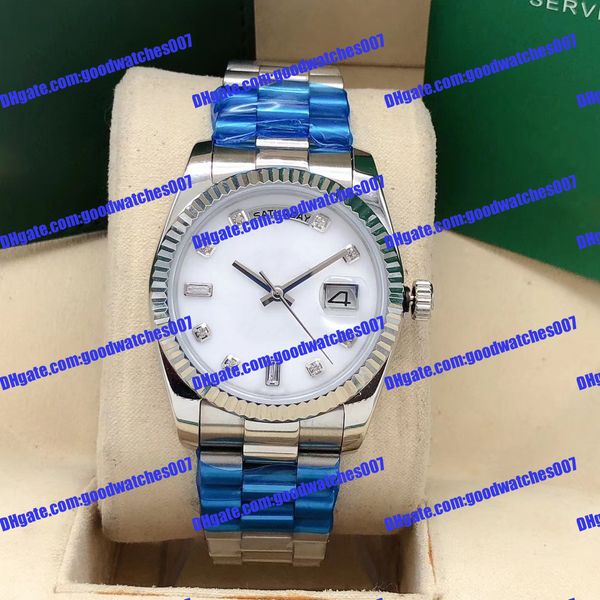 5 models 128235 watch 36mm white diamond dial 128239 128238 gold men's watch asia 2813 movement mechanical automatic watch women's, Slivery;brown
5 models 128235 watch 36mm white diamond dial 128239 128238 gold men's watch asia 2813 movement mechanical automatic watch women's, Slivery;brown