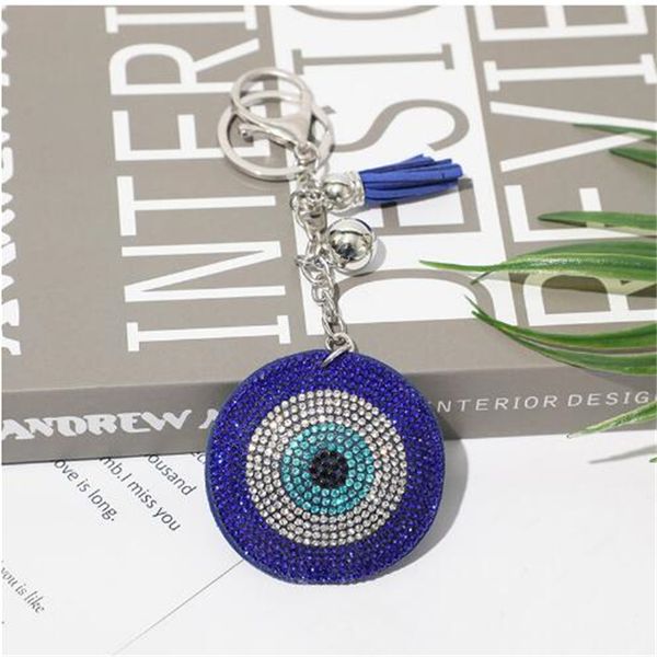 european and american eye crystal keychain women's blue gold keychain bag accessories jewelry ab1173, Slivery;golden
european and american eye crystal keychain women's blue gold keychain bag accessories jewelry ab1173, Slivery;golden