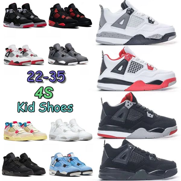 kids shoes 4 designer 4s baby basketball sneakers soft boys girls red university blue thunder military black cat shoe kid trainers children
kids shoes 4 designer 4s baby basketball sneakers soft boys girls red university blue thunder military black cat shoe kid trainers children