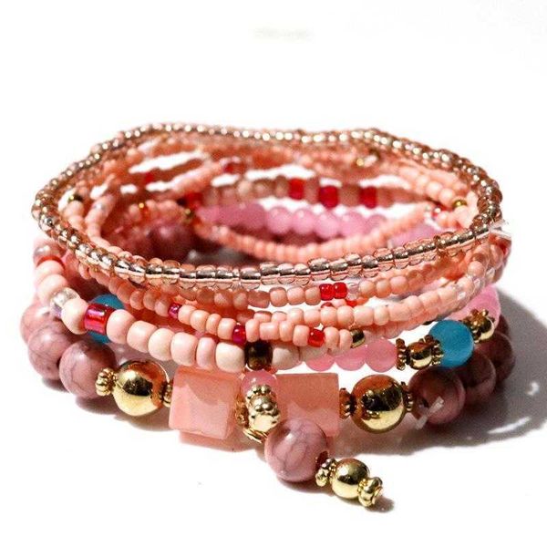 bohemian multi layer beads bracelet creative personality womens style turquoise beaded, Golden;silver
bohemian multi layer beads bracelet creative personality womens style turquoise beaded, Golden;silver