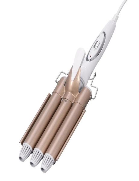 3 barrels hair curling iron automatic perm splint ceramic hair waver curlers rollers styling tools hair styler wand8891859
3 barrels hair curling iron automatic perm splint ceramic hair waver curlers rollers styling tools hair styler wand8891859