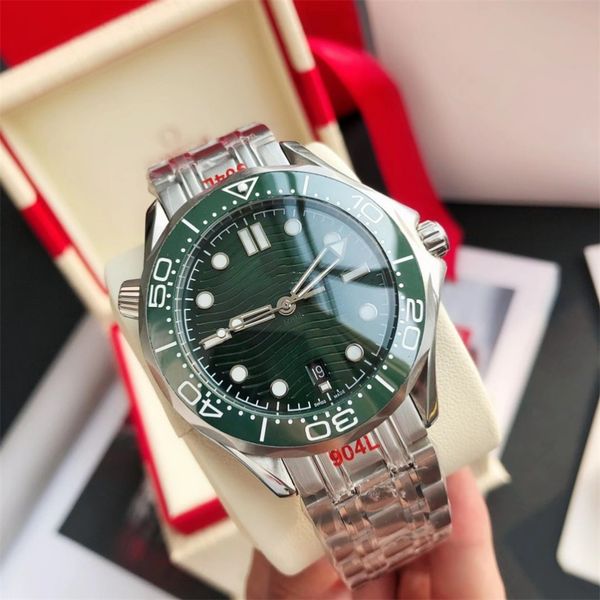 men's automatic mechanical ceramic watch with box 42mm stainless steel folding buckle swimming watch sapphire luminous watch montre de, Slivery;brown
men's automatic mechanical ceramic watch with box 42mm stainless steel folding buckle swimming watch sapphire luminous watch montre de, Slivery;brown