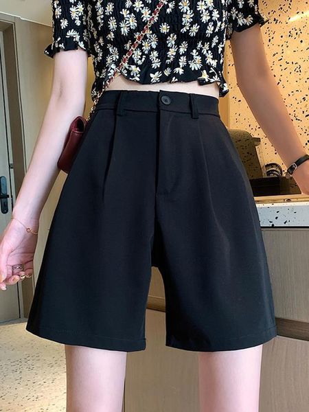 women's shorts jmprs casual women wide leg shorts summer korean fashion button red ladies shorts elastic waist packets female black sho, White;black
women's shorts jmprs casual women wide leg shorts summer korean fashion button red ladies shorts elastic waist packets female black sho, White;black