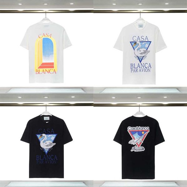 mens womens designer t shirt printed fashion man t-shirt qualities cotton casual tees short sleeve luxury hip hop streetwear casablanc tshir, White;black
mens womens designer t shirt printed fashion man t-shirt qualities cotton casual tees short sleeve luxury hip hop streetwear casablanc tshir, White;black