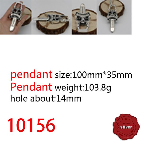 10156 european american pendant jewelry s925 sterling silver fashion personality punk hip-hop personality domineering holy sword letter pend
10156 european american pendant jewelry s925 sterling silver fashion personality punk hip-hop personality domineering holy sword letter pend