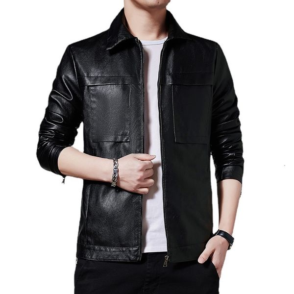 men's jackets leather jacket men loose soft leather jacket single breasted pu coats men casual biker jacket turn down collar fur coat 2, Black;brown
men's jackets leather jacket men loose soft leather jacket single breasted pu coats men casual biker jacket turn down collar fur coat 2, Black;brown