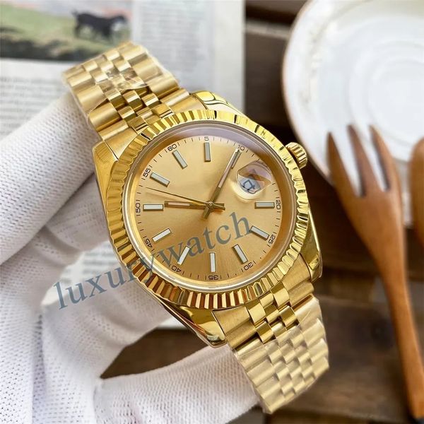 men's automatic movement watch size 40mm 904l stainless steel strap sapphire glass mirror calendar luminous high-quality watch, Slivery;golden
men's automatic movement watch size 40mm 904l stainless steel strap sapphire glass mirror calendar luminous high-quality watch, Slivery;golden
