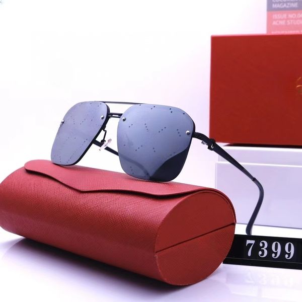 original luxurious men's sunglasses designer's polarized anti ultraviolet pilot sunglasses, White;black
original luxurious men's sunglasses designer's polarized anti ultraviolet pilot sunglasses, White;black