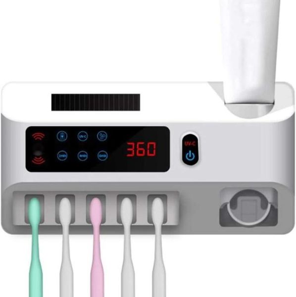3 in 1 wallmounted uv sterilizer toothbrush holder usb charging toothbrush organizer toothpaste dispenser toothbrush dryer whit2255216
3 in 1 wallmounted uv sterilizer toothbrush holder usb charging toothbrush organizer toothpaste dispenser toothbrush dryer whit2255216