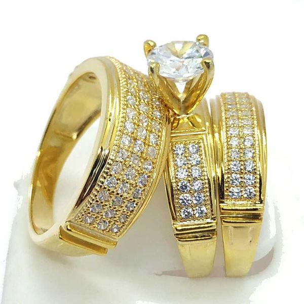 band rings huitan new trendy lovers' couple rings womenmen wedding luxury accessories gold color set rings 2023 fashion jewelry drop sh, Silver
band rings huitan new trendy lovers' couple rings womenmen wedding luxury accessories gold color set rings 2023 fashion jewelry drop sh, Silver