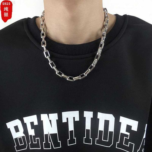 cuban necklace men's sterling silver high street splice ot buckle high grade accessories hip hop rascal handsome thick collar chain men
cuban necklace men's sterling silver high street splice ot buckle high grade accessories hip hop rascal handsome thick collar chain men