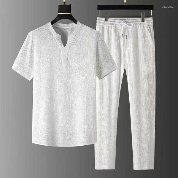 men's tracksuits (shirt trousers) 2023 summer fashion men shirt singer breasted shirts men's two piece size -4xl tracksuit, Gray
men's tracksuits (shirt trousers) 2023 summer fashion men shirt singer breasted shirts men's two piece size -4xl tracksuit, Gray