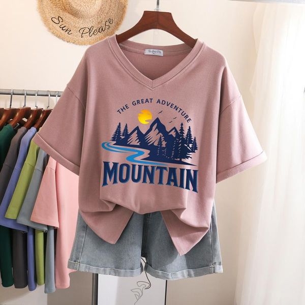 t-shirt ebaihui plus size t shirt 100% cotton l6xl tshirt short sleeve women 2022 summer printed casual v neck oversized t shirts, Black
t-shirt ebaihui plus size t shirt 100% cotton l6xl tshirt short sleeve women 2022 summer printed casual v neck oversized t shirts, Black
