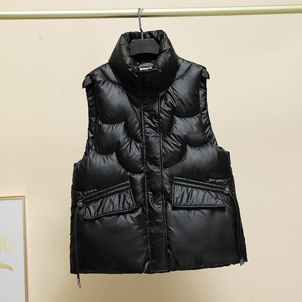 leather new women sleeveless women's ultra light down vests solid loose jacket girl gilet lightweight windproof warm waistcoat portable, Black
leather new women sleeveless women's ultra light down vests solid loose jacket girl gilet lightweight windproof warm waistcoat portable, Black