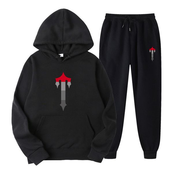 tracksuit brand printed sportswear men's warm two piece loose hoodie sweatshirt jogging pants set, Gray
tracksuit brand printed sportswear men's warm two piece loose hoodie sweatshirt jogging pants set, Gray