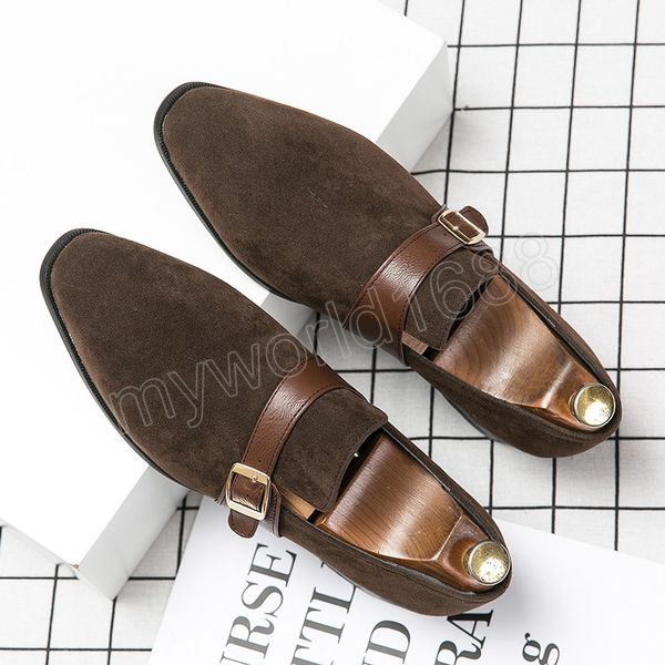 pointed toe men's dress shoes men casual shoes designer men loafers suede business moccasins party shoes zapatos hombre, Black
pointed toe men's dress shoes men casual shoes designer men loafers suede business moccasins party shoes zapatos hombre, Black