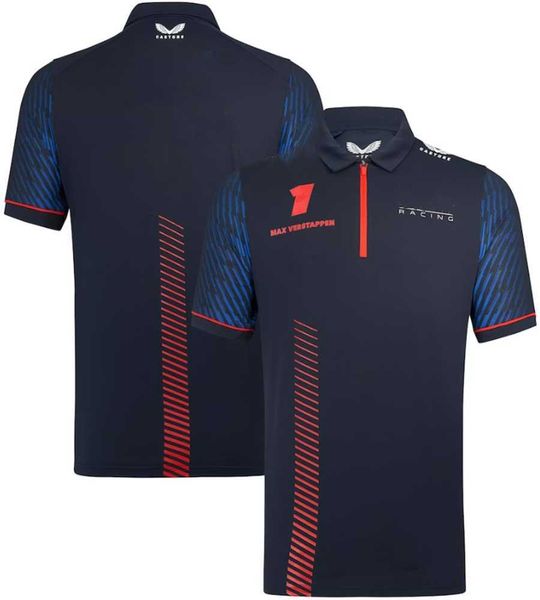 2023 fashion f1 men's polo formula one team official website racing suit max verstappen short-sleeved summer sports leisure breathable, White;black
2023 fashion f1 men's polo formula one team official website racing suit max verstappen short-sleeved summer sports leisure breathable, White;black