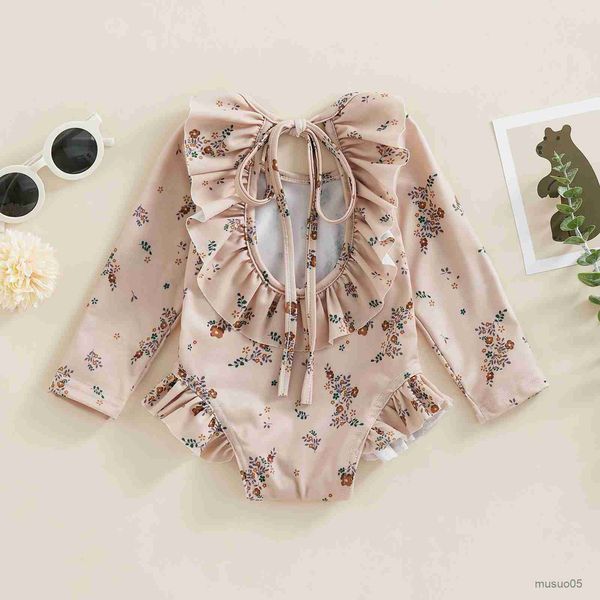 two-pieces kids baby girl summer swimwear floral print backless ruffles long sleeve bodysuit bathing suit girls beachwear, Blue
two-pieces kids baby girl summer swimwear floral print backless ruffles long sleeve bodysuit bathing suit girls beachwear, Blue