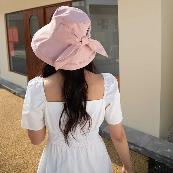 wide brim hats new summer women bucket hat big bowknot wide brim portable fisherman cap female ladies outdoor beach sunscreen panama caps aa, Blue;gray
wide brim hats new summer women bucket hat big bowknot wide brim portable fisherman cap female ladies outdoor beach sunscreen panama caps aa, Blue;gray