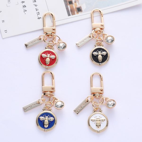 creative rhinestone small bee keychain pendant lady fashion bag car keychains jewelry gift in bulk, Silver
creative rhinestone small bee keychain pendant lady fashion bag car keychains jewelry gift in bulk, Silver