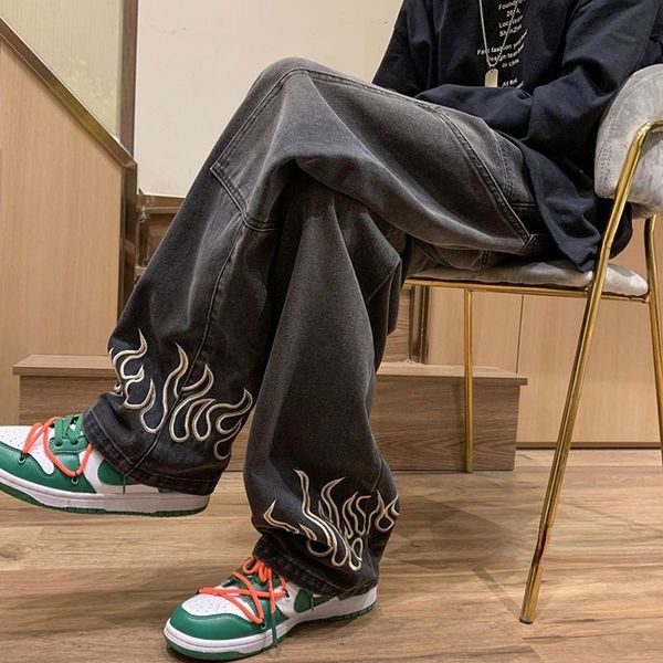 men's jeans retro old men 2023 spring and autumn brand ins straight loose casual high street vibe wide leg daddy pants 230509, Blue
men's jeans retro old men 2023 spring and autumn brand ins straight loose casual high street vibe wide leg daddy pants 230509, Blue