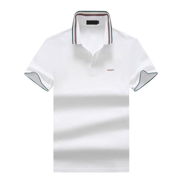 men polos designer boss mens luxury t shirt colorful letter pattern stripe short sleeve color block shirt pure cotton breathable fashion cla, White;black
men polos designer boss mens luxury t shirt colorful letter pattern stripe short sleeve color block shirt pure cotton breathable fashion cla, White;black