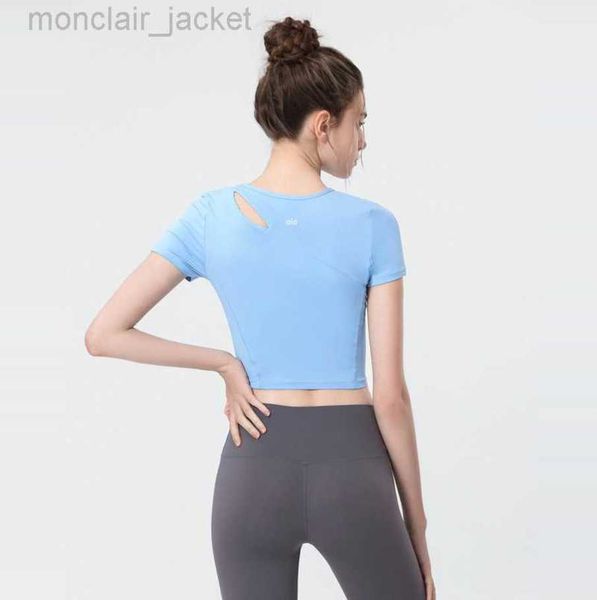 desginer alo yoga t shirt women's tight quick drying short sleeve fitness suit running training shorts sports t-shirt 23ss, White
desginer alo yoga t shirt women's tight quick drying short sleeve fitness suit running training shorts sports t-shirt 23ss, White