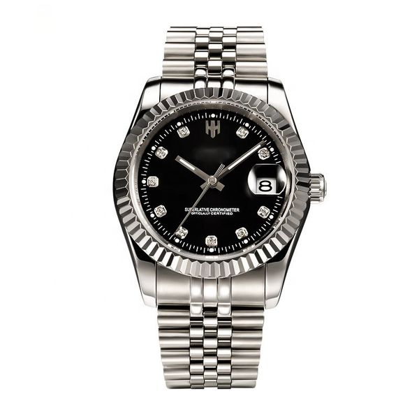 men's gold stainless steel watch automatic mechanical diamond single calendar can be customized marked high-quality watch, Slivery;golden
men's gold stainless steel watch automatic mechanical diamond single calendar can be customized marked high-quality watch, Slivery;golden