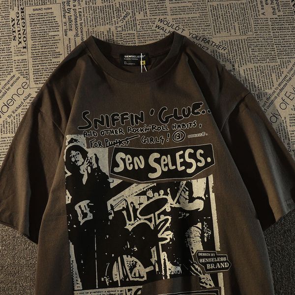 women s t shirt kaus lengan pendek retro amerika katun murni musim panas setengah pasang longgar eropa dan 230509, White
women s t shirt kaus lengan pendek retro amerika katun murni musim panas setengah pasang longgar eropa dan 230509, White