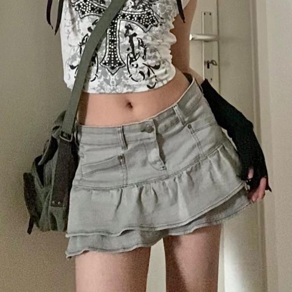 dresses houzhou grunge y2k mini skirt women harajuku style gyaru low waist ruffle patchwork solid micro skirt gothic streetwear, White;black
dresses houzhou grunge y2k mini skirt women harajuku style gyaru low waist ruffle patchwork solid micro skirt gothic streetwear, White;black