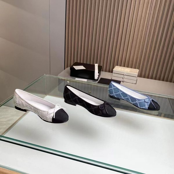 20230510-1 woman shoes designers ballet flat shoes classic leather tweed cloth two-color sewing bow round fashion casual women's shoes, Black
20230510-1 woman shoes designers ballet flat shoes classic leather tweed cloth two-color sewing bow round fashion casual women's shoes, Black