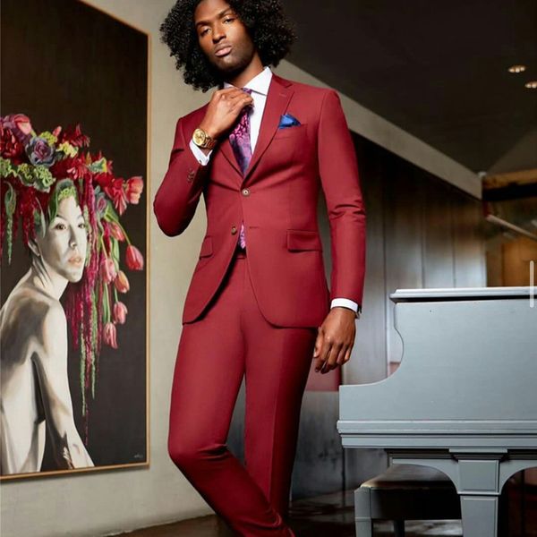 men's suits blazers burgundy formal men suit slim fit groom tuxedo man blazer for wedding prom tuxedo costume homme suits for men 2 pie, White;black
men's suits blazers burgundy formal men suit slim fit groom tuxedo man blazer for wedding prom tuxedo costume homme suits for men 2 pie, White;black