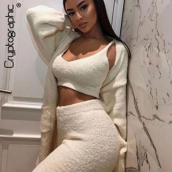 pants cryptographic fur two piece outfits backless crop women outfits matching set and high waist pants party clubwear, White
pants cryptographic fur two piece outfits backless crop women outfits matching set and high waist pants party clubwear, White