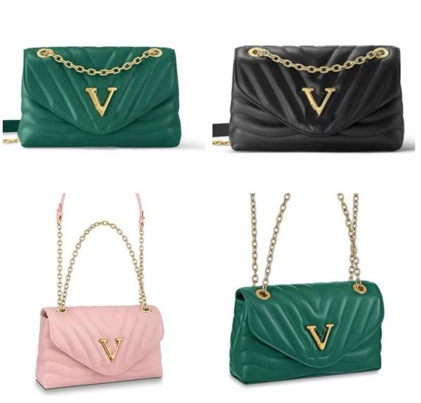 new wave small chain bag designer shoulder bags women totes vintage fashion smooth leather bags pochette accessoires handbag crossbody m5855
new wave small chain bag designer shoulder bags women totes vintage fashion smooth leather bags pochette accessoires handbag crossbody m5855