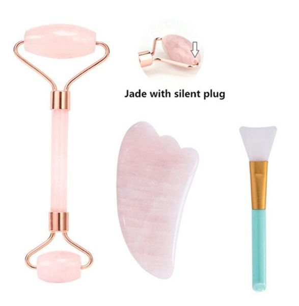 body massager natural rose quartz jade roller stone gua sha board scraper face lifting beauty massage tool 2111187493341
body massager natural rose quartz jade roller stone gua sha board scraper face lifting beauty massage tool 2111187493341