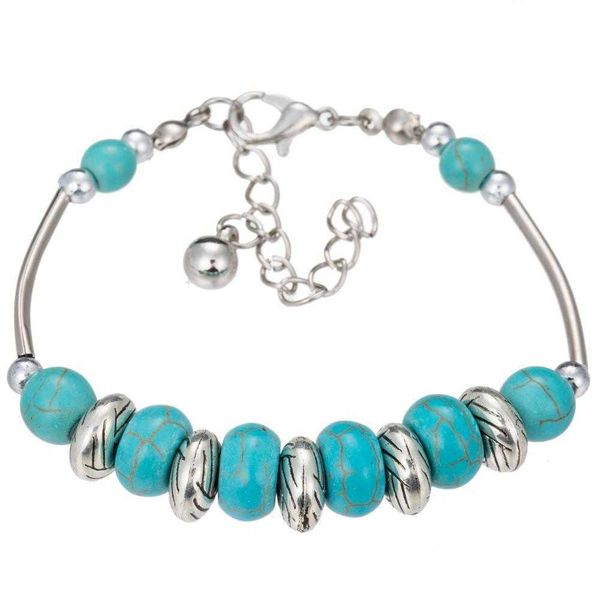 wholesale bracelet fashion strand natural turquoise beaded stall pass ornament female, Black
wholesale bracelet fashion strand natural turquoise beaded stall pass ornament female, Black