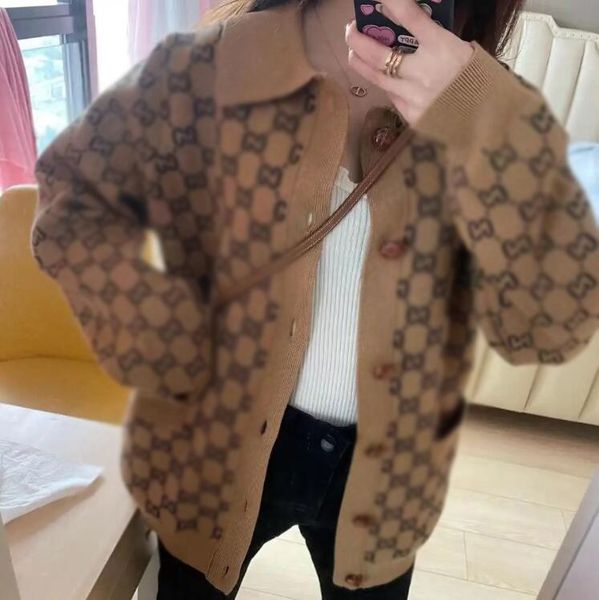 new women's sweater g letter printed sweaters black open knit designer cardigans knitted loose yellow coat, White;black
new women's sweater g letter printed sweaters black open knit designer cardigans knitted loose yellow coat, White;black