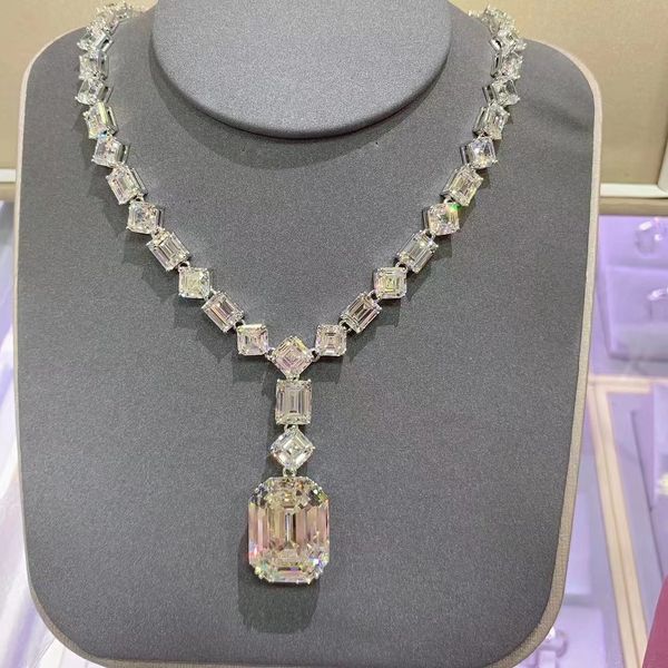 luxury 30ct lab moissanite diamond necklace 100% real 925 sterling silver engagement wedding chocker necklace for women jewelry
luxury 30ct lab moissanite diamond necklace 100% real 925 sterling silver engagement wedding chocker necklace for women jewelry