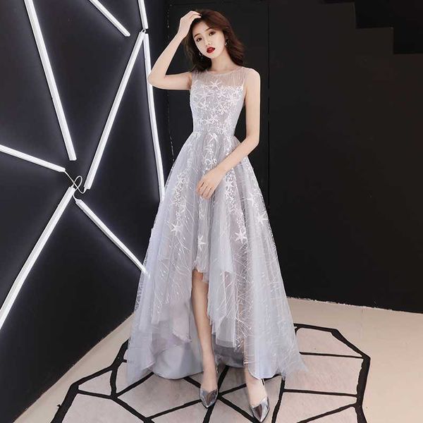 senior designergrey evening dress for women 2023 spring new banquet elegant front short back long party host dress, White;black
senior designergrey evening dress for women 2023 spring new banquet elegant front short back long party host dress, White;black