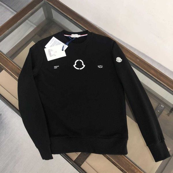 men's sweater designer high-quality brand pullover round neck casual print terry cotton long-sleeved sweater, Black
men's sweater designer high-quality brand pullover round neck casual print terry cotton long-sleeved sweater, Black