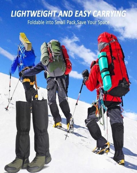 skiing suits 1 pair hiking ski leg protector elastic easy wear cover waterproof walking hunting outdoor breathable gaiter warmer s3874502
skiing suits 1 pair hiking ski leg protector elastic easy wear cover waterproof walking hunting outdoor breathable gaiter warmer s3874502
