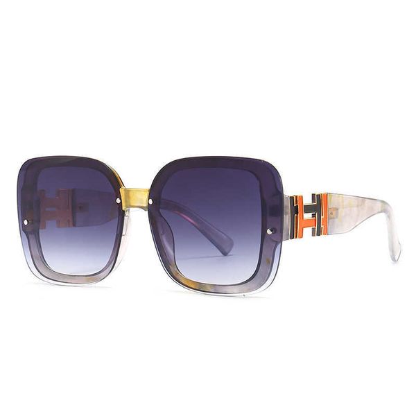 modern street p fashion i-shaped glasses ins sunglasses 86566, White;black