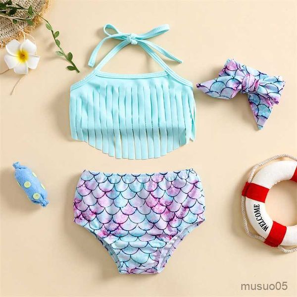 two-pieces baby girls swimsuits halter tassel bikini bottom headband swimwear set infant girls bikini new, Blue
two-pieces baby girls swimsuits halter tassel bikini bottom headband swimwear set infant girls bikini new, Blue
